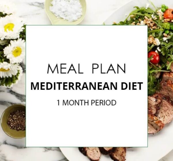 MEDITERRANEAN DIET - MEAL PLAN FOR 1 MONTH