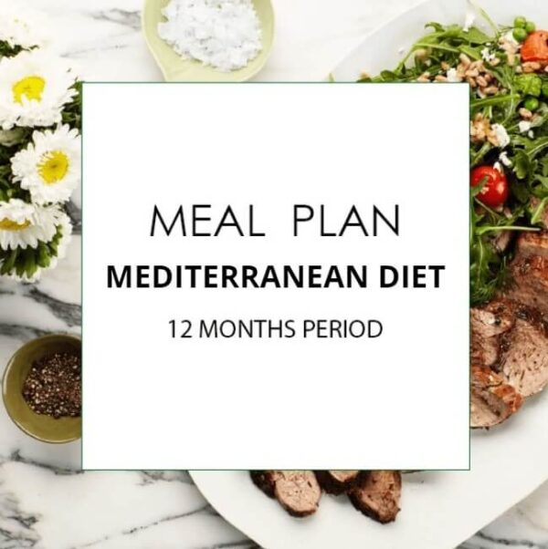 MEDITERRANEAN DIET - MEAL PLAN FOR 12 MONTHS